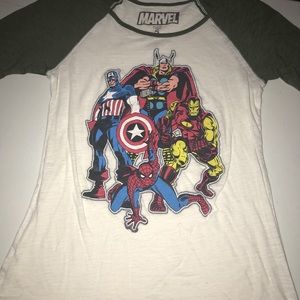 Juniors Marvel Shirt
